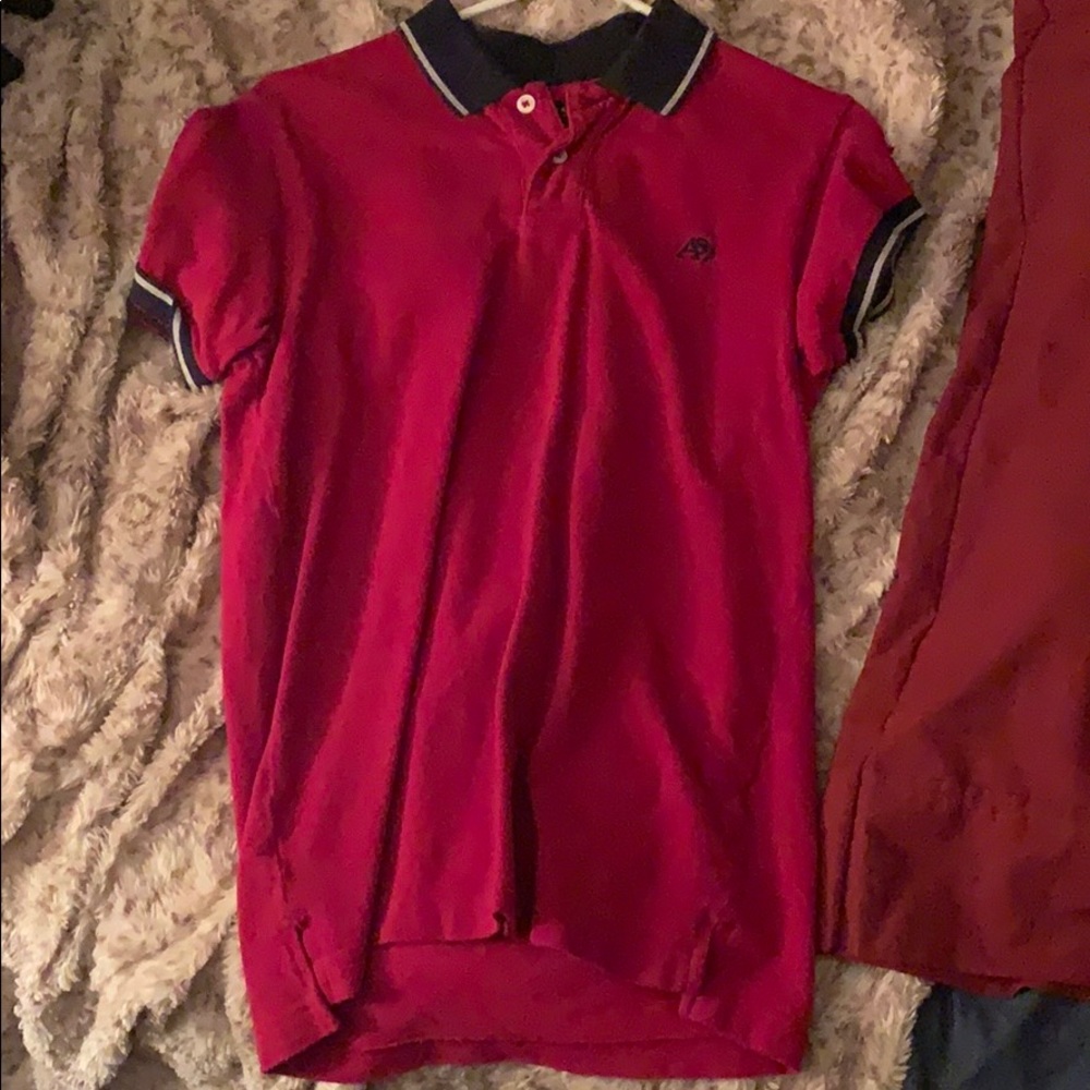 Cute men’s red shirt